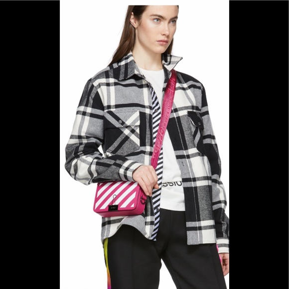 NWT AUTHENTIC OFF-WHITE Mini Crossbody Bag - Picture 3 of 9